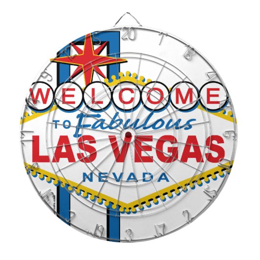 Fabulous Las Vegasへようこそ ダーツボード (正面)