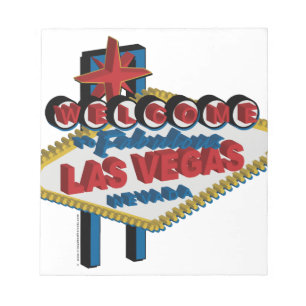 Fabulous Las Vegasへようこそ ノートパッド