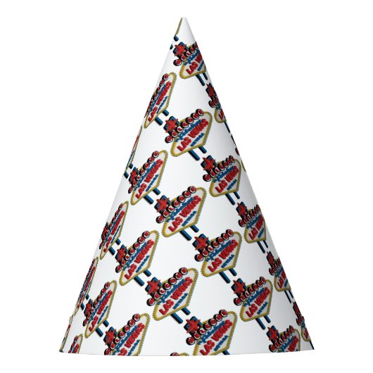 Fabulous Las Vegasへようこそ パーティーハット (正面)