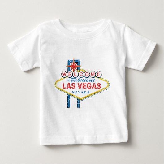 Fabulous Las Vegasへようこそ ベビーTシャツ (正面)
