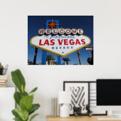 Fabulous Las Vegasへようこそ ポスター (ホームオフィス)