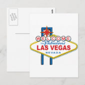 Fabulous Las Vegasへようこそ ポストカード (正面/裏面)