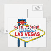 Fabulous Las Vegasへようこそ ポストカード (正面/裏面)