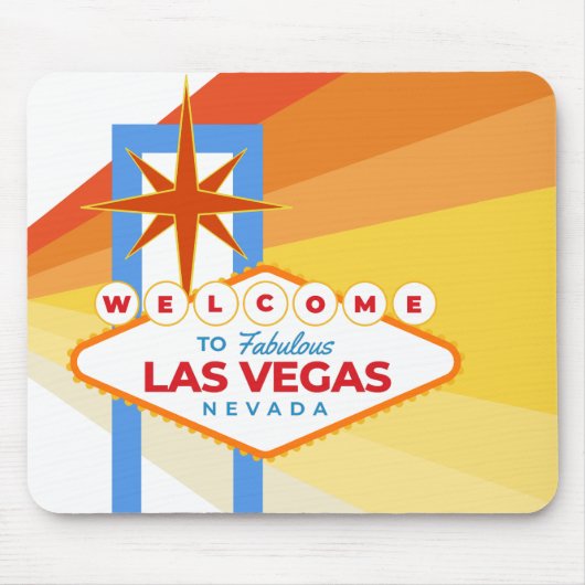 Fabulous Las Vegasへようこそ マウスパッド (正面)
