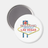Fabulous Las Vegasへようこそ マグネット (正面/裏面)