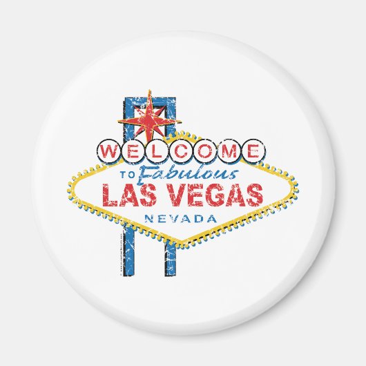 Fabulous Las Vegasへようこそ マグネット (正面)