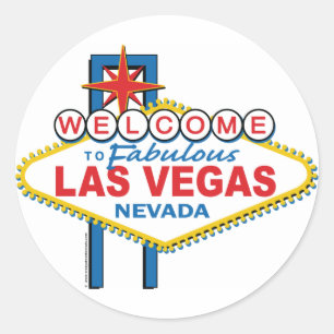 Fabulous Las Vegasへようこそ ラウンドシール