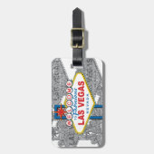 Fabulous Las Vegasへようこそ ラゲッジタグ (正面縦)