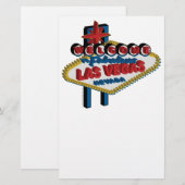 Fabulous Las Vegasへようこそ 便箋 (正面/裏面)