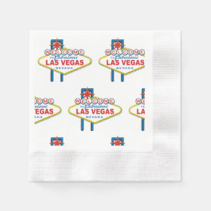 Fabulous Las Vegasへようこそ 縁ありカクテルナプキン