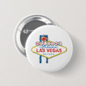 Fabulous Las Vegasへようこそ 缶バッジ (正面&裏面)
