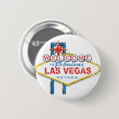 Fabulous Las Vegasへようこそ 缶バッジ (正面&裏面)