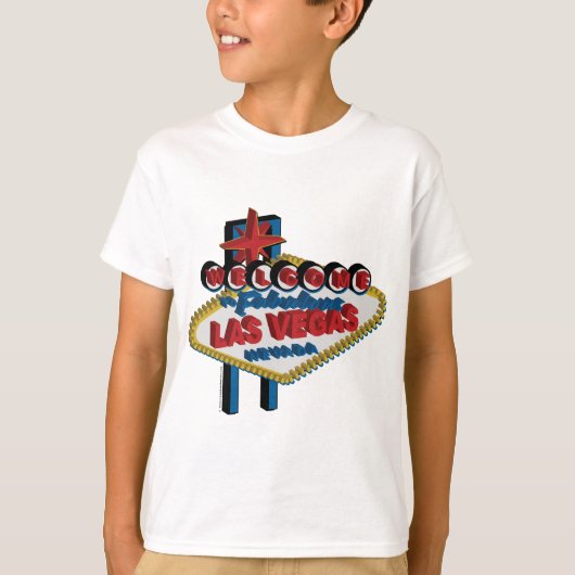 Fabulous Las Vegasへようこそ Tシャツ (正面)