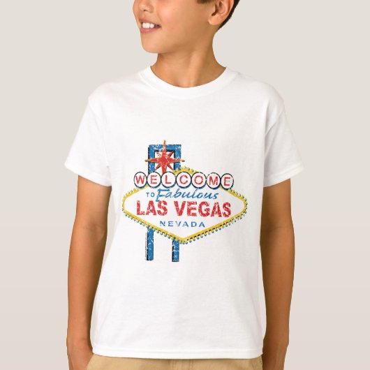 Fabulous Las Vegasへようこそ Tシャツ (正面)