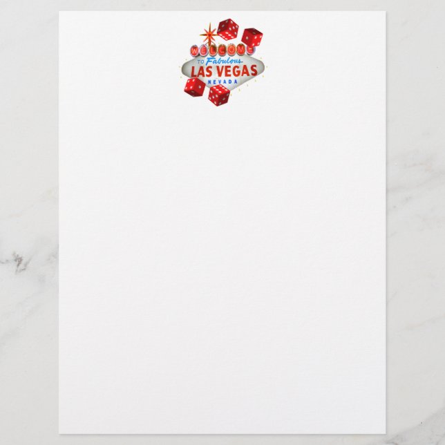 Fabulous Las Vegas Letterheadへようこそ (正面)