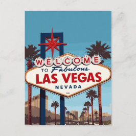 Fabulous Las Vegas Nevada Retro ポストカード