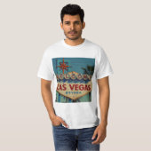 Fabulous Las Vegas Nevada Tシャツへようこそ Tシャツ (正面フル)