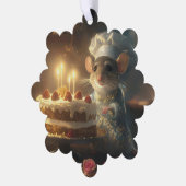 Fabulous Mice Bakerによるクリスマスベーカリー オーナメントカード (左)