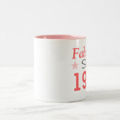 Fabulous Since 1974 ツートーンマグカップ (中央)