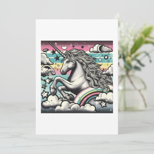 fabulous unicorn 招待状 (スタンド正面)