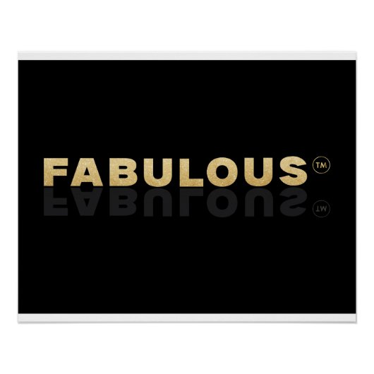 Fabulous with Trademark Poster ポスター (正面)