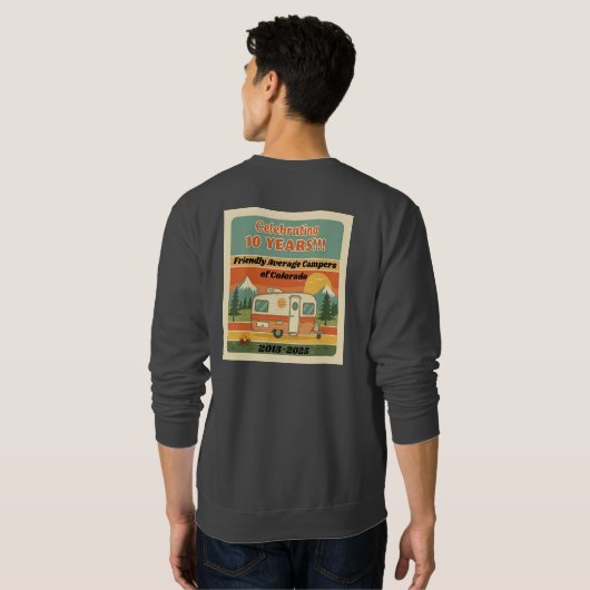 FAC 10年グレースウェットシャツ スウェットシャツ (裏面フル)