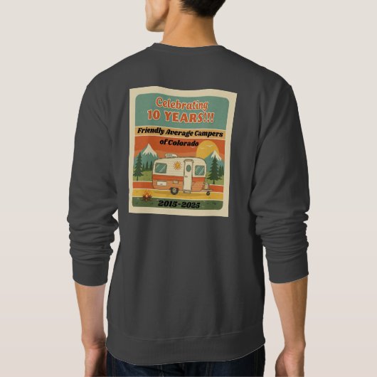 FAC 10年グレースウェットシャツ スウェットシャツ (裏面)