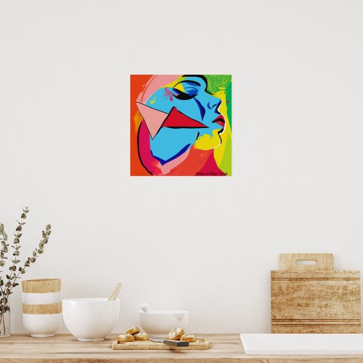 Face ポスター (キッチン)