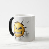 Face Emoticon Break Through モーフィングマグカップ (正面左)