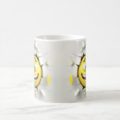 Face Emoticon Break Through モーフィングマグカップ (中央)