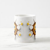 Face Emoticon Break Through モーフィングマグカップ (中央)