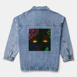 Face Flower Denim Jacket デニムジャケット