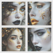 Face In Time  シール (正面)