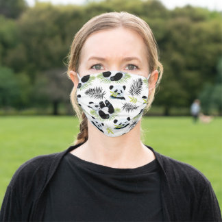 Face mask panda bear 大人用布マスク