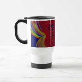 Face of a Flame トラベルマグ