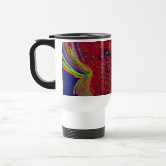 Face of a Flame トラベルマグ (左)