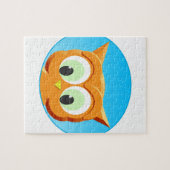 Face Of A Little Owl ジグソーパズル (横)