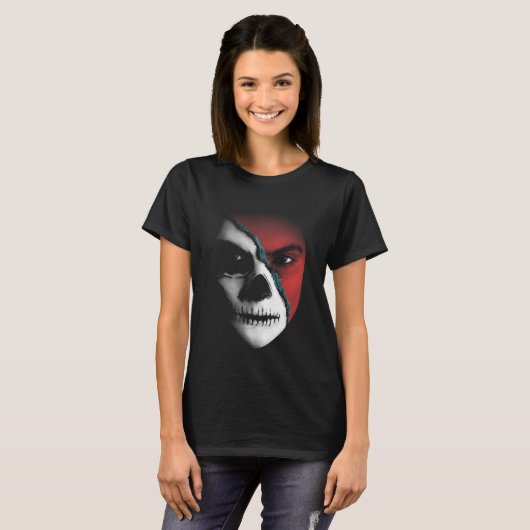 Face paint scar tシャツ (正面フル)