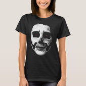 face paint skull tシャツ (正面)