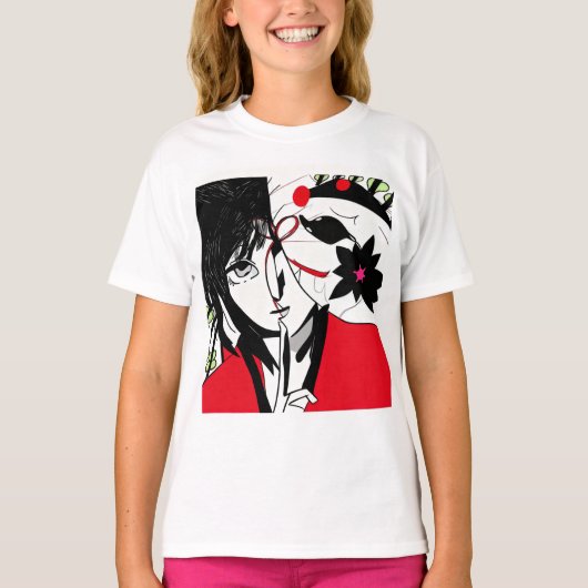 Face reveal unmasked roblox avatar tシャツ (正面)