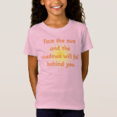 Face the sun tシャツ (正面)