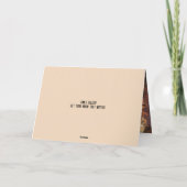 FACE THE WORLD ENCOURAGEMENT CARD サンキューカード (裏面)