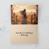 FACE THE WORLD ENCOURAGEMENT CARD サンキューカード (内部)