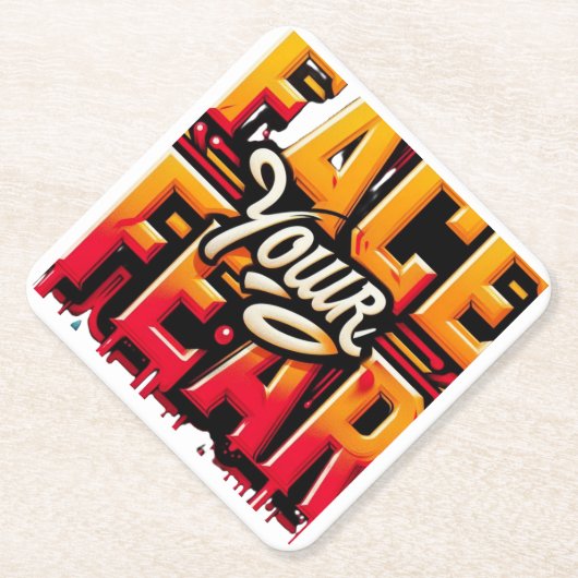 FACE YOUR FEAR ペーパーコースター (正面)