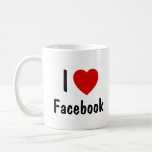 Facebookが大好き コーヒーマグカップ