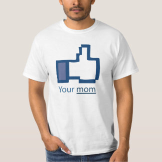 FacebookのおもしろいなTシャツ Tシャツ