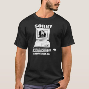 Facebookの刑務所のワイシャツ Tシャツ