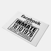 Facebookの刑務所受刑者再犯者 ドアマット (アングル)