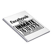 Facebookの刑務所受刑者再犯者 ノートブック (右側)