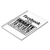Facebookの刑務所受刑者再犯者 ノートブック (左側)